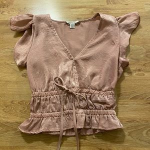 Cropped Blouse from American Eagle